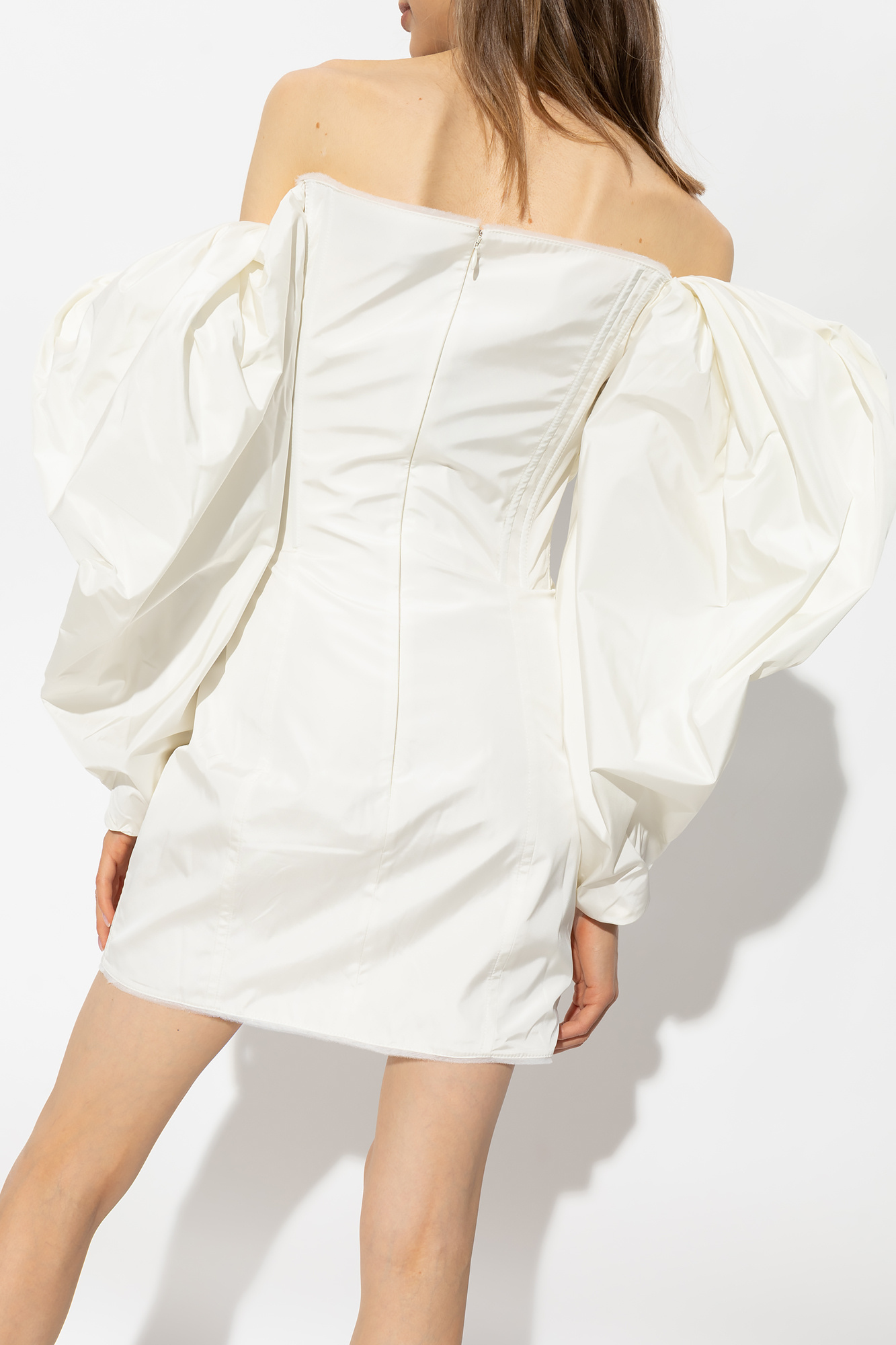 Jacquemus 'Taffetas' dress with puff sleeves | Women's Clothing 